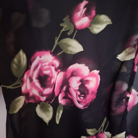 FOREVER 21 Floral Kimono Coverup - Picture 5 of 7